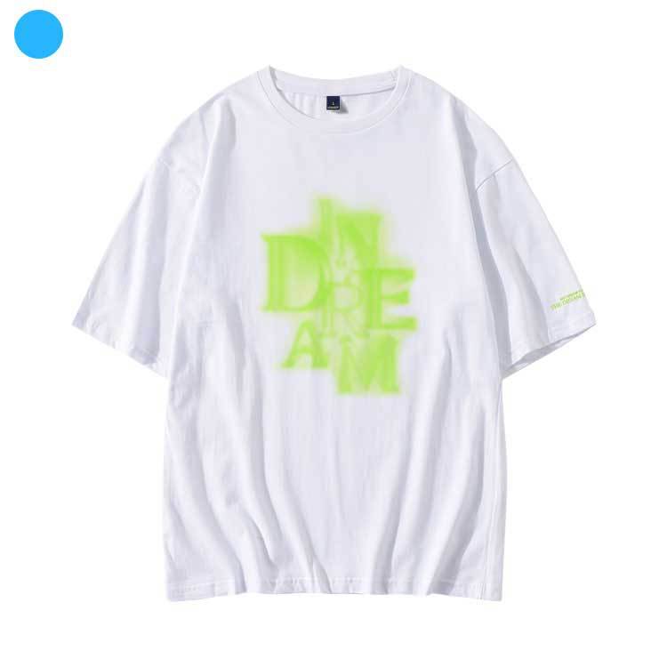 Kpop NCT DREAM Concert THE DREAM SHOW2 Series Print Tshirt Cotton Summer Tee Short Sleeve T Shirt Fashion Womens Clothes S