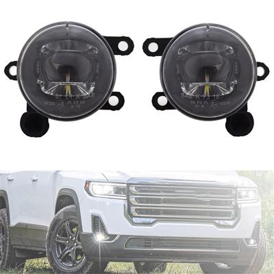 1 Pair LH+RH LED Fog Light Lamp W/ Bulbs For GMC Acadia SLT/Denali/AT4 2020-2022