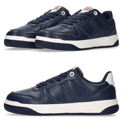 Admiral NEWCASTLE AD827 Men's Sneakers, Navy/White, Size 25.0cm
