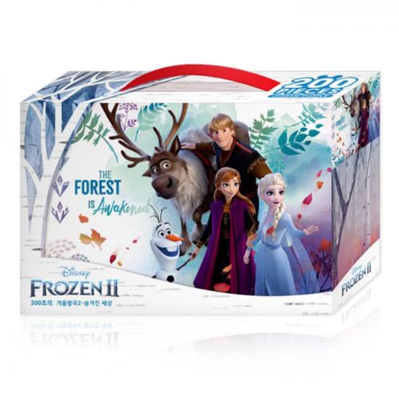 

Disney Frozen 2 Hidden World 200-Piece Jigsaw Puzzle Board Game