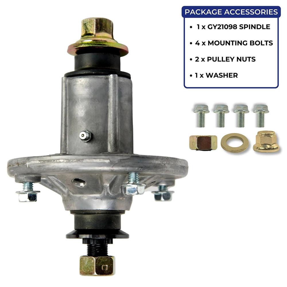Lawn Mower Spindle Assembly Compatible with GX21694 GY20867 GY20962 Suitable for D Series LA Series Cutter Head Models