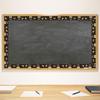 Bulletin Board Border Decals Scalloped Edge Decorative Poster Board Sticker for Classroom and Office School Decoration