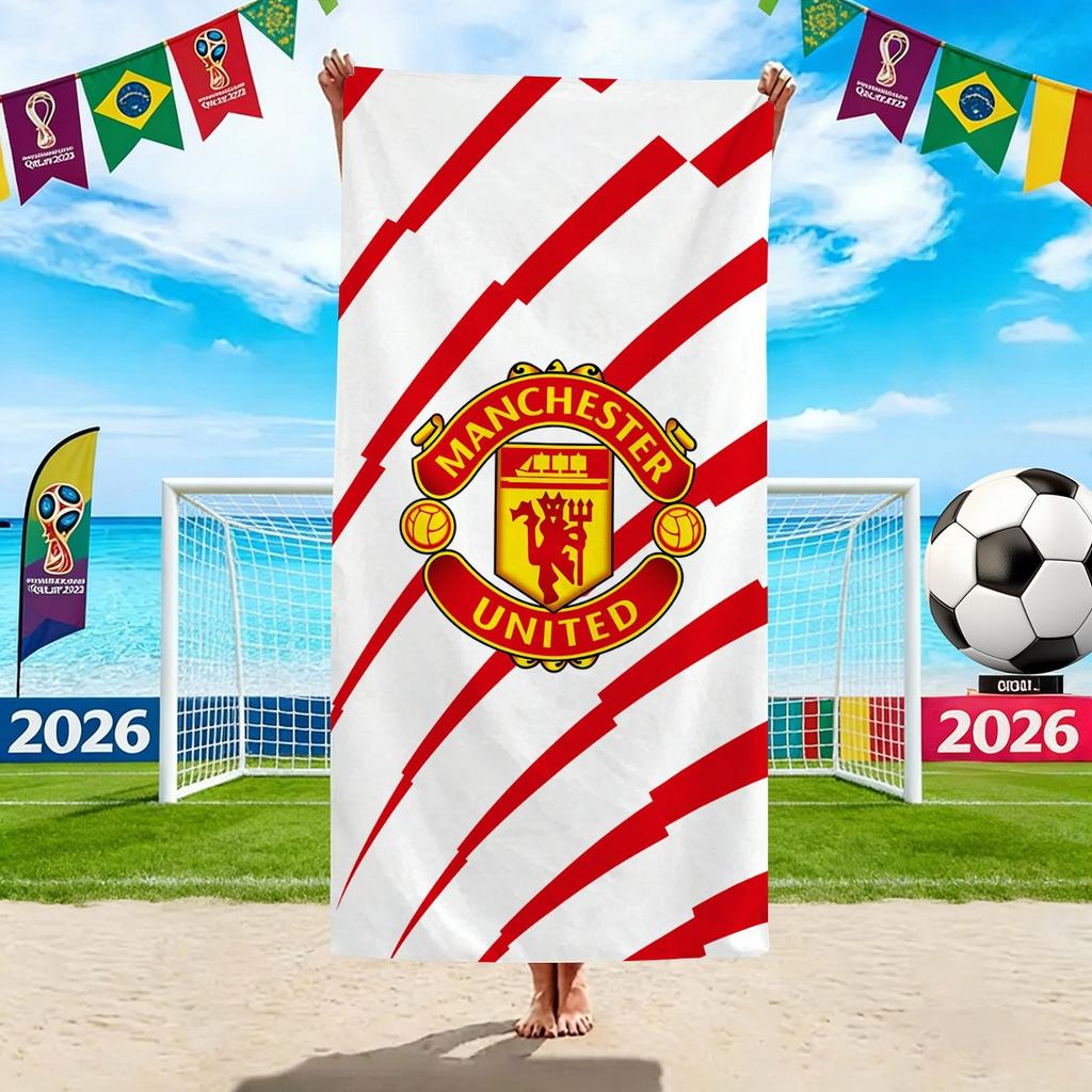 World Cup Beach Towels, Us-Canada-Mexico Football Team Microfiber Quick-Drying Absorbent Bath Towels, Sports Towels