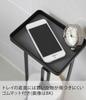 Yamazaki Jitsugyo 7739 Toilet Paper Stand with W16XD12XH52cm Tower Toilet Storage Shelf Rack Tray, White, Approx.