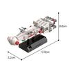 MOC Creative Design Space Ship Mini Explorer Building Block Model DIY Children's Puzzle Assembly Toys Boy Birthday Gift Ornament