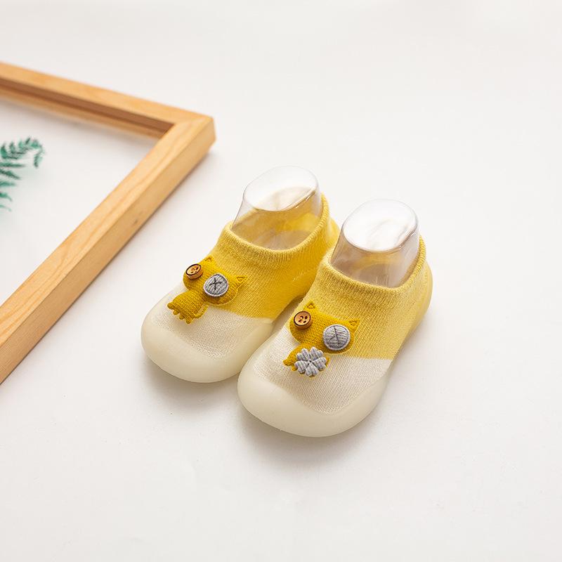 Spring & Autumn Toddler Non-slip Cartoon Floor Socks & Soft-bottom Shoes
