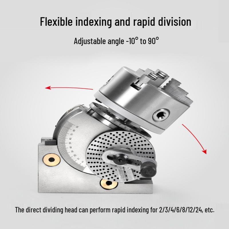 Aokewen 5-inch Milling Machine Dividing Head