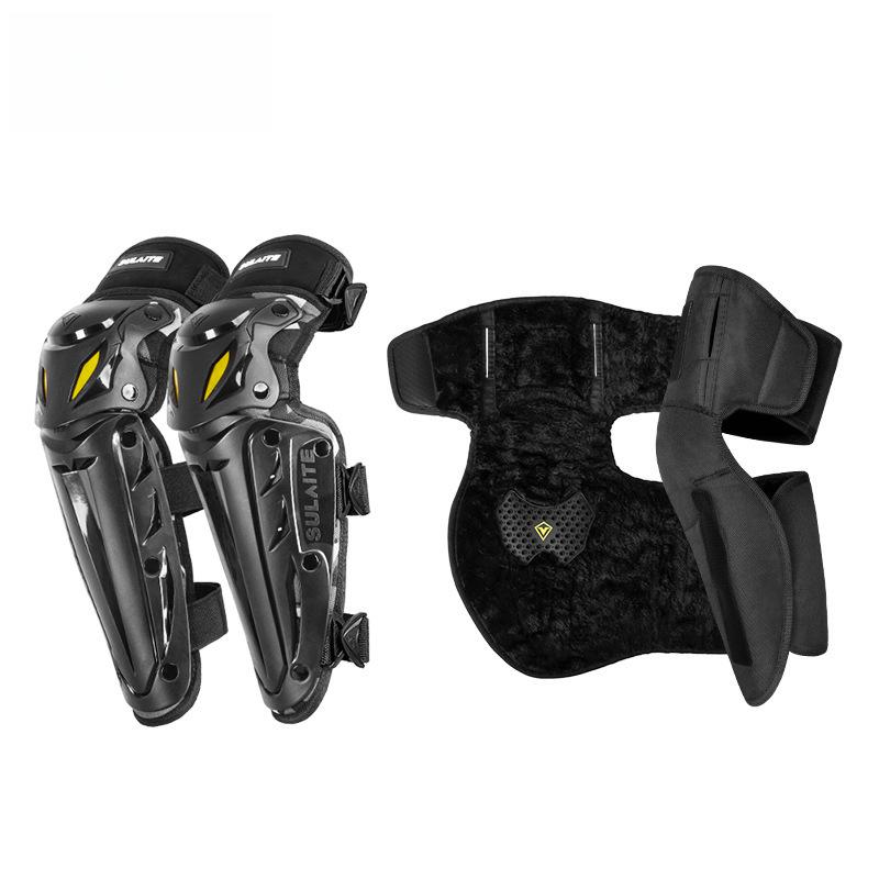 Wiatroodporne Nakolanniki i Nakładki na Łokcie Motocyklowe - Ochraniacze Off-Roadowe na Wszystkie Sezony