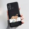 For ZTE Blade A53 Case For ZTE Blade A53 Pro Phone Back Cover Silicone Soft Black TPU Luxury Cute Love Rabbit Funny Bumper Shell