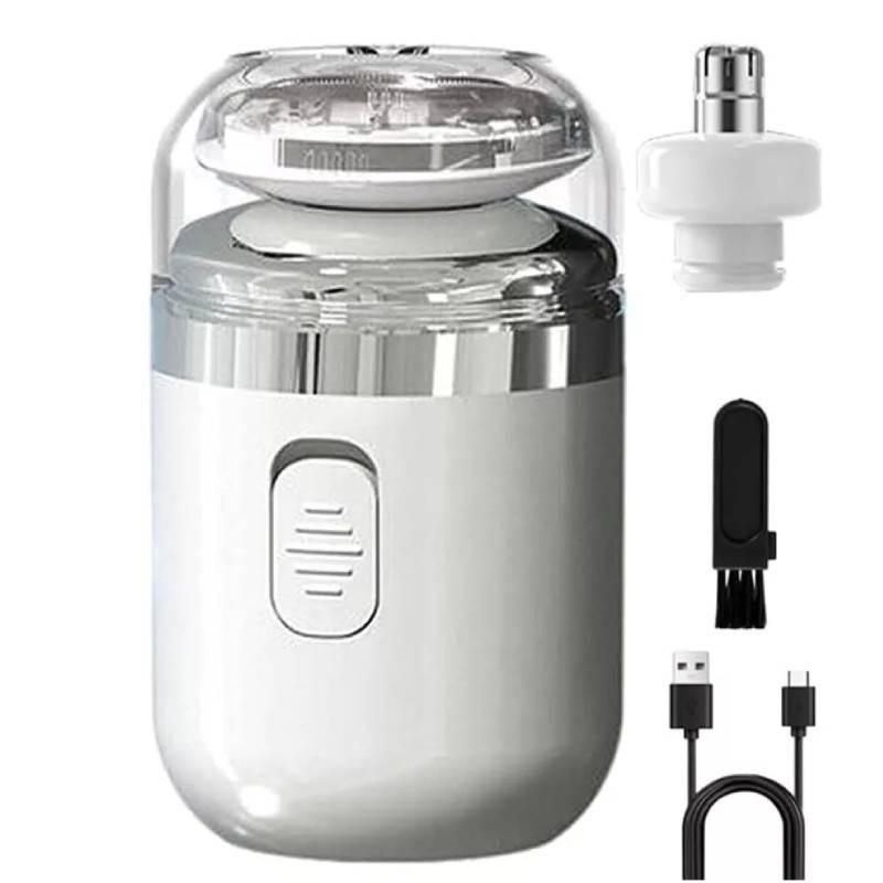 

Мини Электробритва для Мужчин Портативная для Бороды Перезаряжаемая Бритва Триммеры Инструмент Подарок белый