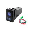 Led Fog Lights Push Switch Beacon On Off / Horn Momentary Button For Toyota PRADO Camry Altis Corolla RAV4 4Runner Highlande