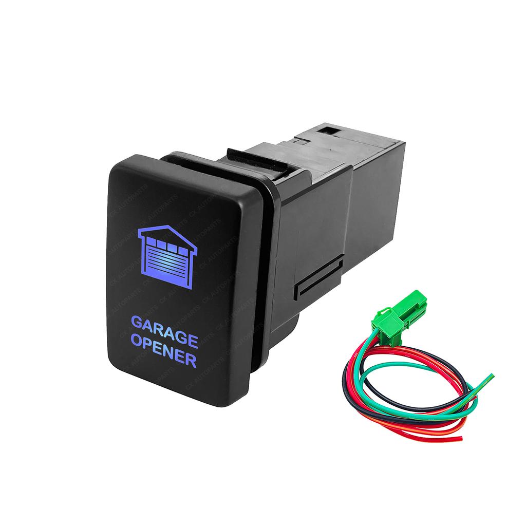 Led Fog Lights Push Switch Beacon On Off / Horn Momentary Button For Toyota PRADO Camry Altis Corolla RAV4 4Runner Highlande