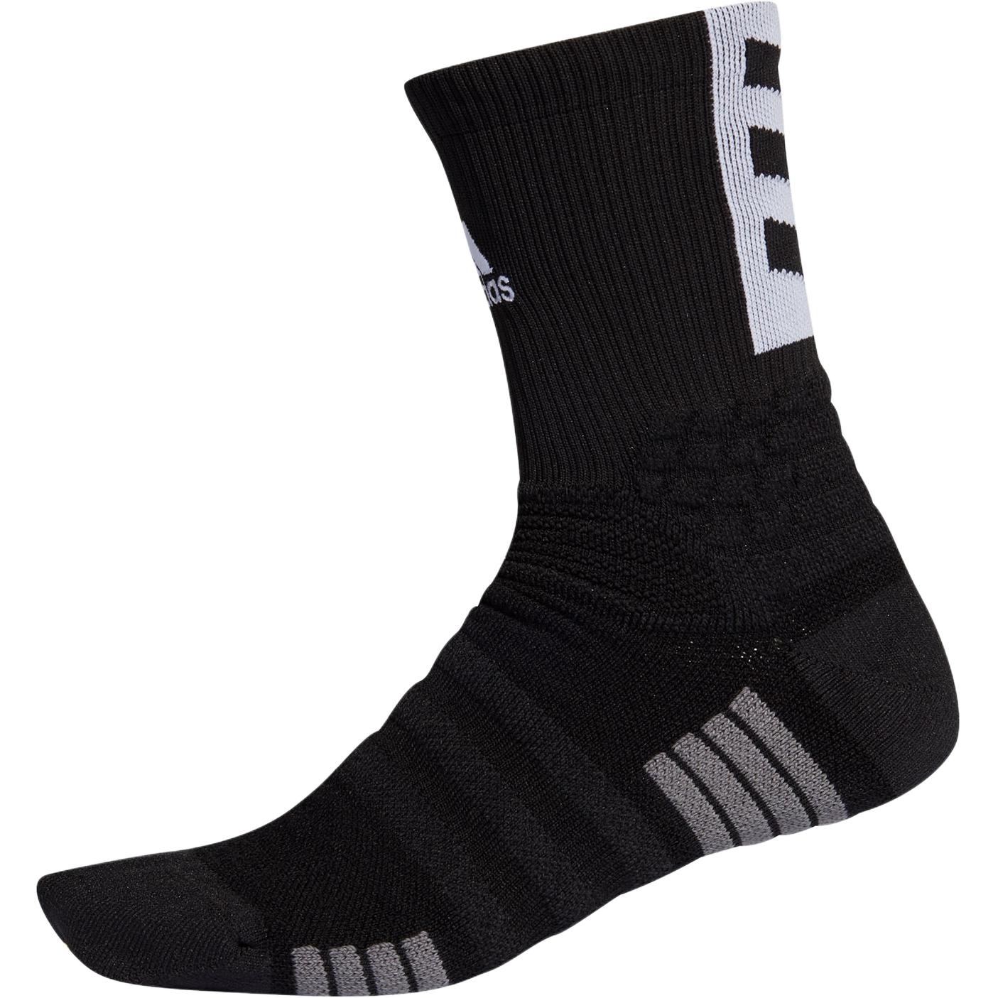 

Adidas Basketball Socks Unisex 1 Pack Black EJ8540 M