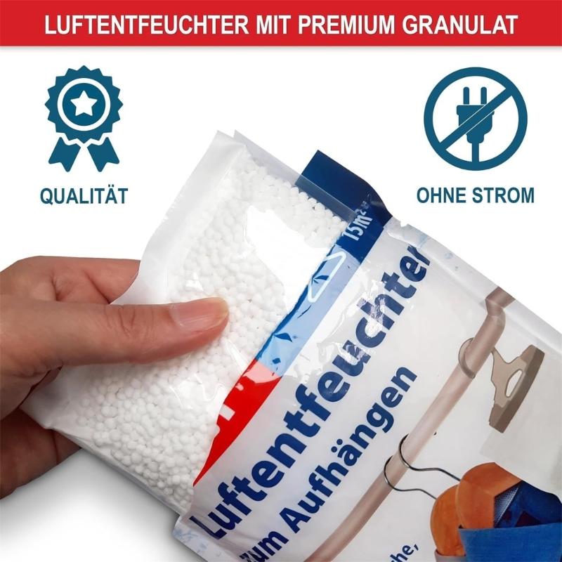 10pcs Wardrobe Dehumidifier Bags Moisture Absorber Eliminate Moisture, Mold, and Odors Protect Clothes from Dampness