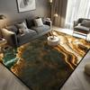 Luxury Marble Large Rugs for Living Room Decoration Sofa Black Gold Abstract Carpet Lounge Coffee Tables Soft Floor Mat Non-slip
