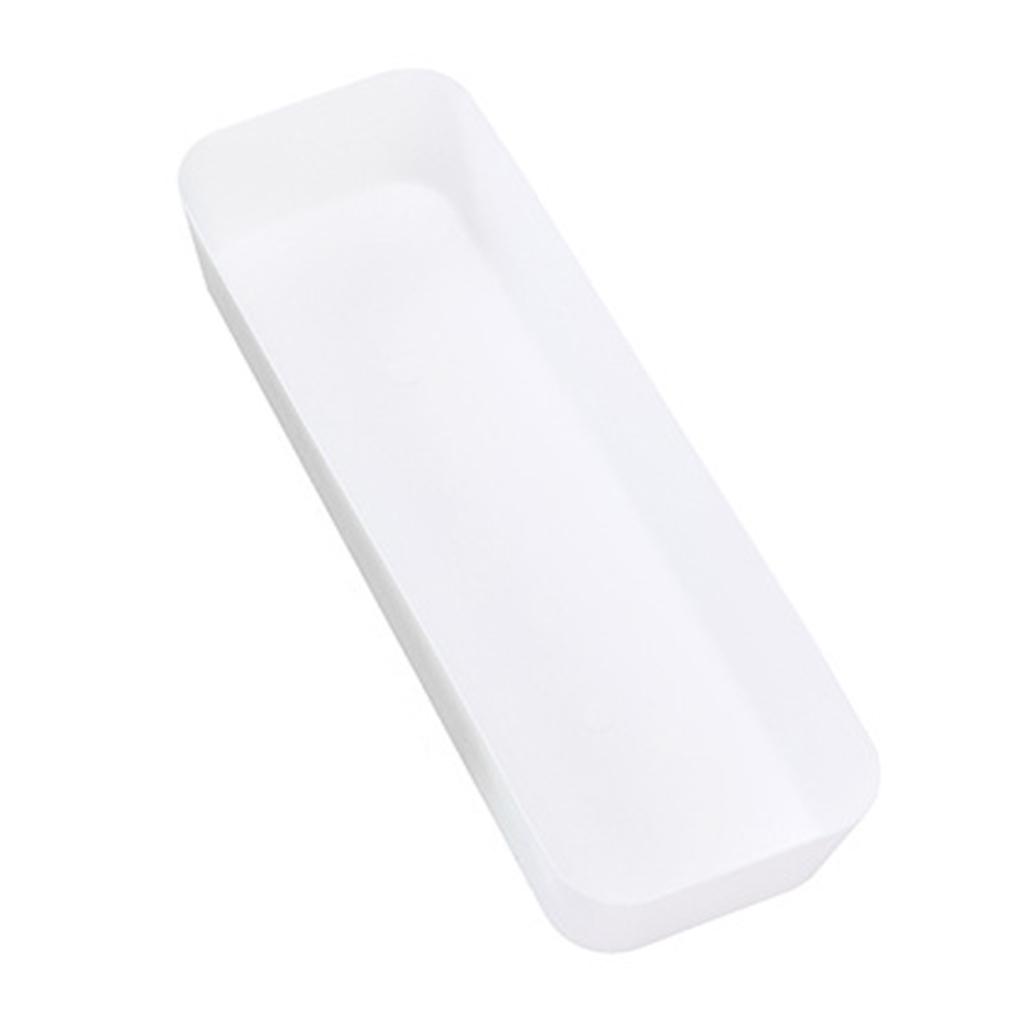 Drawer Separated Storage Box Kitchen Tableware Small Box Rectangular Plastic Desktop Cosmetics Organizer