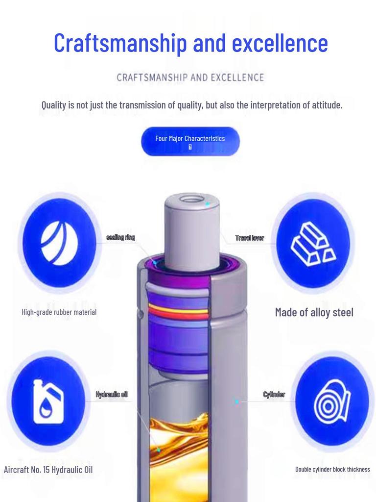 Hydraulic Strut for 2014-2019 Fiat 500 2-Door Trunk/Tailgate