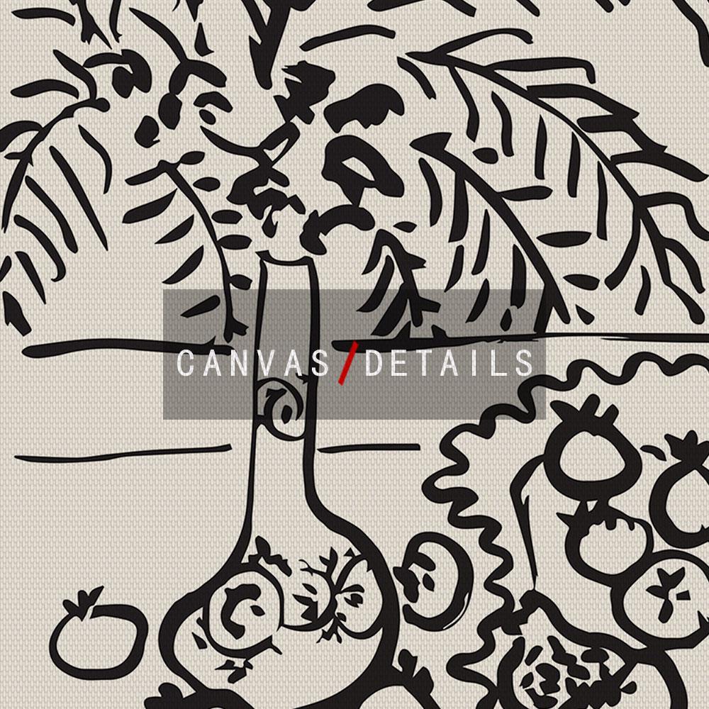 Abstract PICASSO Poster Mid Century Botanical Canvas Painting Neutral Art Print Modern Wall Picture For Living Room Home Decor