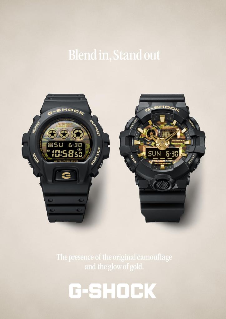 Casio G-SHOCK GA-700CF-1AJF Men's Black Wristwatch