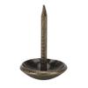 100Pcs Upholstery Nail Antique Brass Iron Furniture Decorative Drawing Pin Accessories 11x17mm