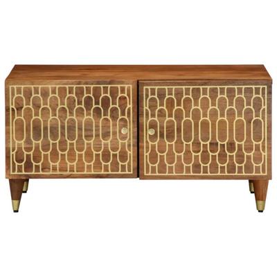 Coffee Table 80x50x40 Cm Solid Mango Wood