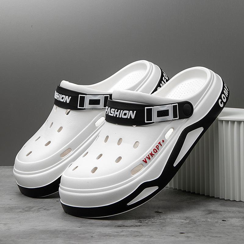 Sandalias y Zapatillas EVA Baotou para Hombre - Verano Antideslizantes Estilo Coreano Zapatos de Playa