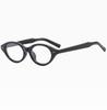 Small Oval Clear Lens Glasses Cute Candy Color Cosplay Costume Decorative Glasses Computer Spectacles Women