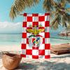 proof beach towel with Sport Lisboa e Benfica pattern - soft,absorbent,quick-drying,machine washable - perfect for swimming,camping,bathing