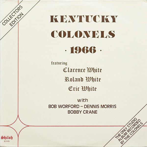 LP Record KENTUCKY COLONELS  1966 SLP4084 Shiloh Records 1978 US CountryFolk Used