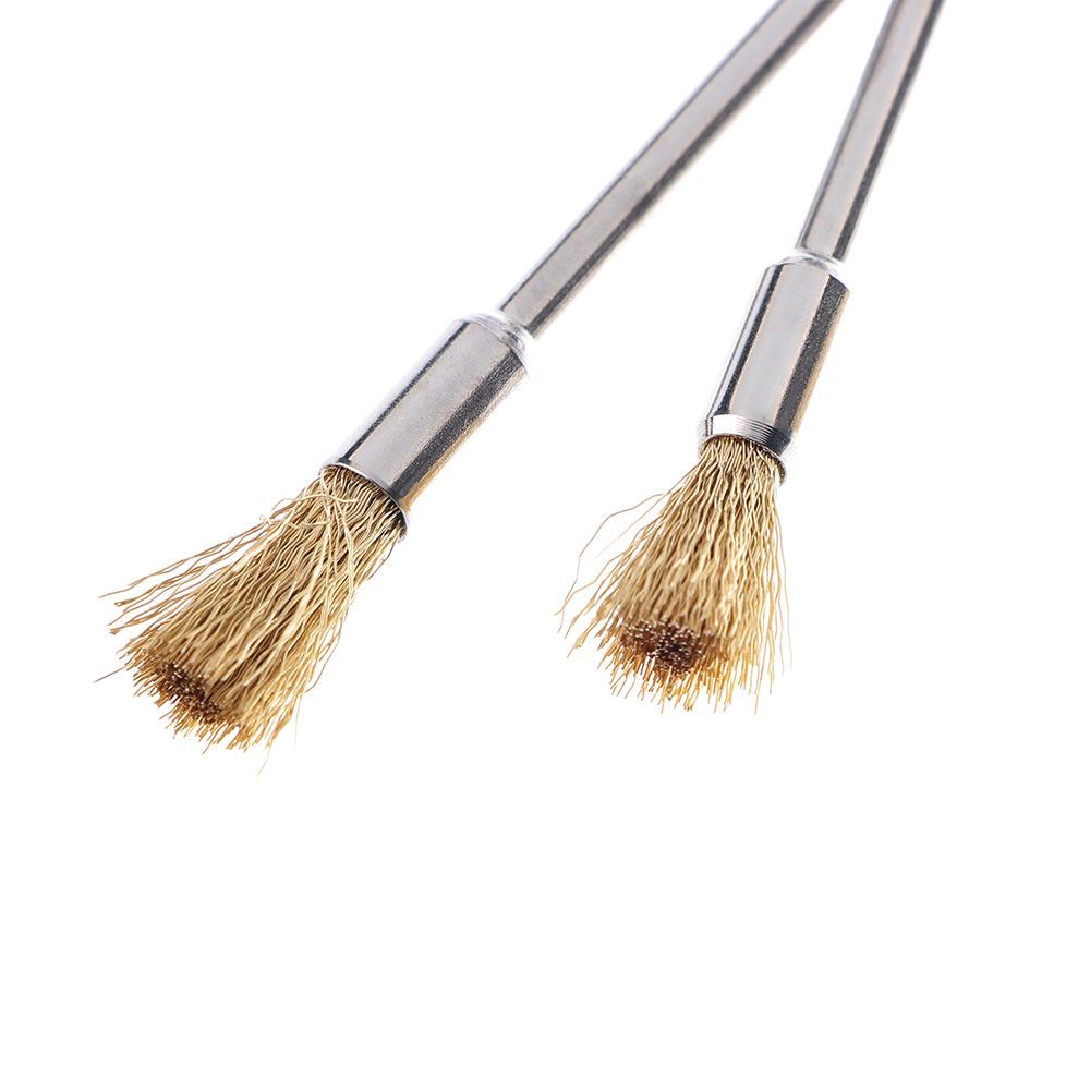 Carving Craft Grinder Hand Tools Brass Wire Brush Wire Wheel Polishing Brushes Rotary Electric Tool