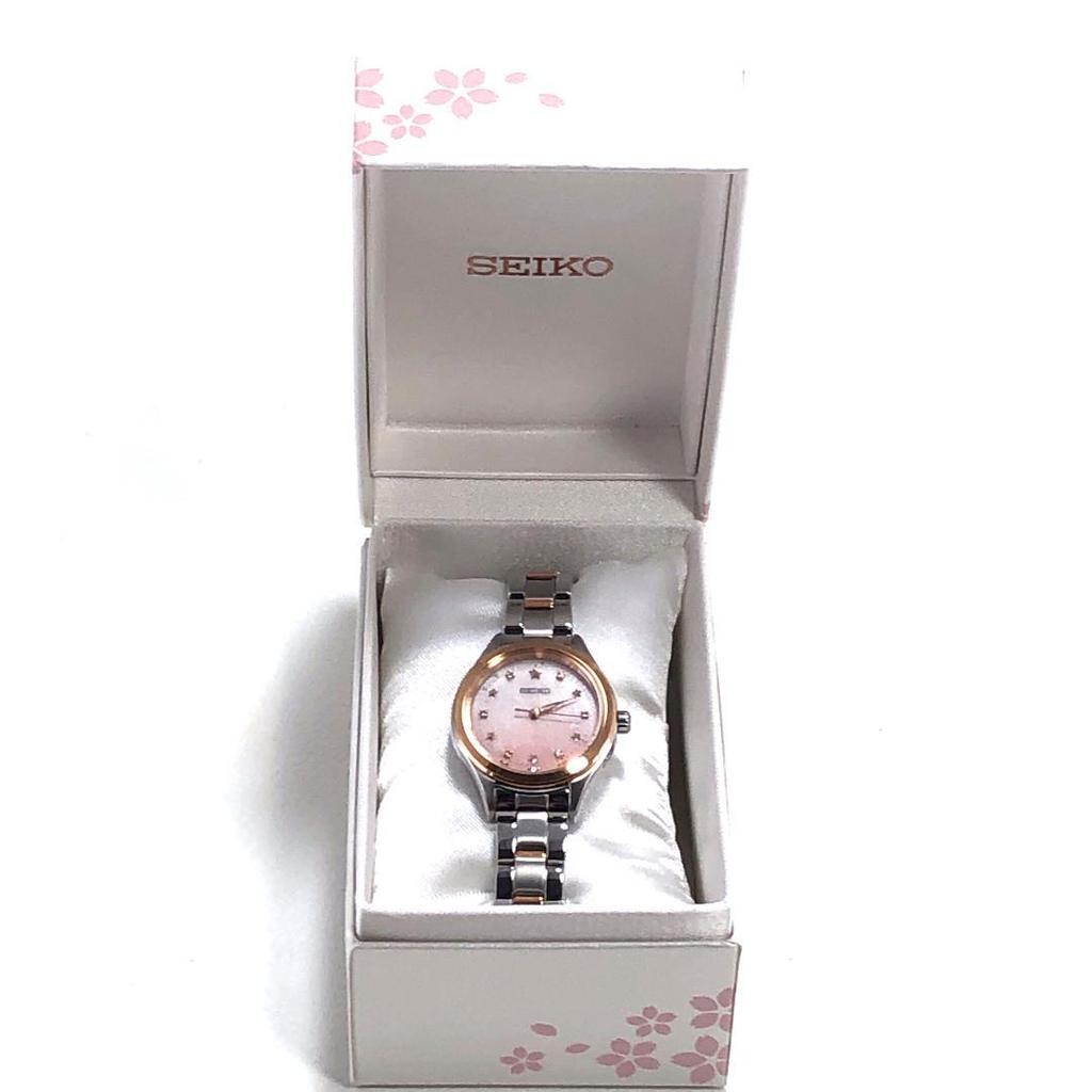 [USED] Seiko with Box / SE Star Index / Solar Radio Wave