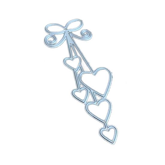 Cutting Stencil Heart Bow Tie Pattern Smooth Lightweight Template Metal Mold