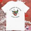 Pigeons Playing Ping Pong Artwork White T-shirt All Sizes S-5Xl XZ1177