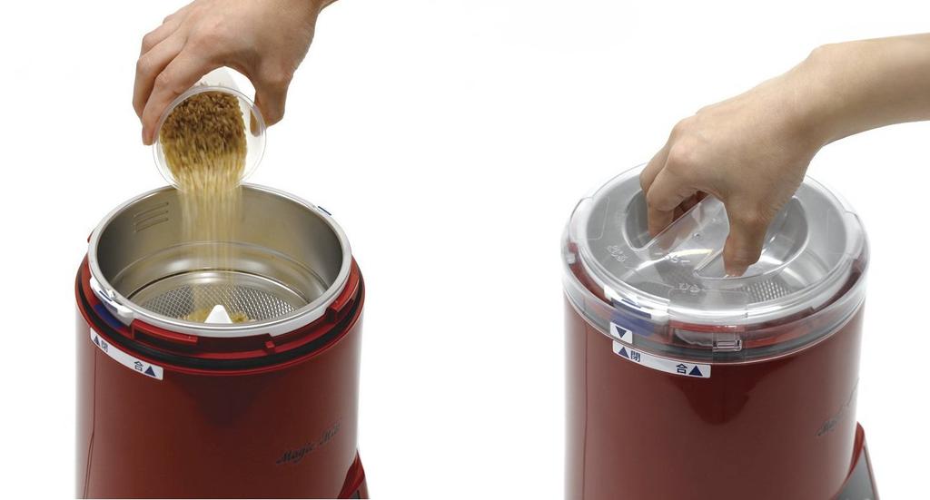 Satake Home Rice Polishing Machine Magic Mill RSKM5D [5 Go]