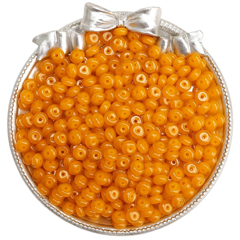 50 Stück Kristall Tschechische Glasperlen Abakus Rocailles für Ohrring Armband DIY Schmuck Handwerk Zubehör Herstellung