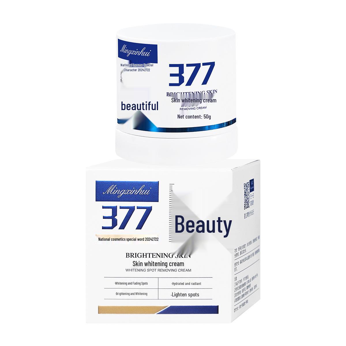 

Крем отбеливающий от веснушек Mingxinhui 377, 100 г: Осветляющая, Нежирная, Увлажняющая Эмульсия для Пигментации и Осветления Пятен.