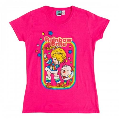 Rainbow Brite Womens/Ladies Dance Fitted T-Shirt