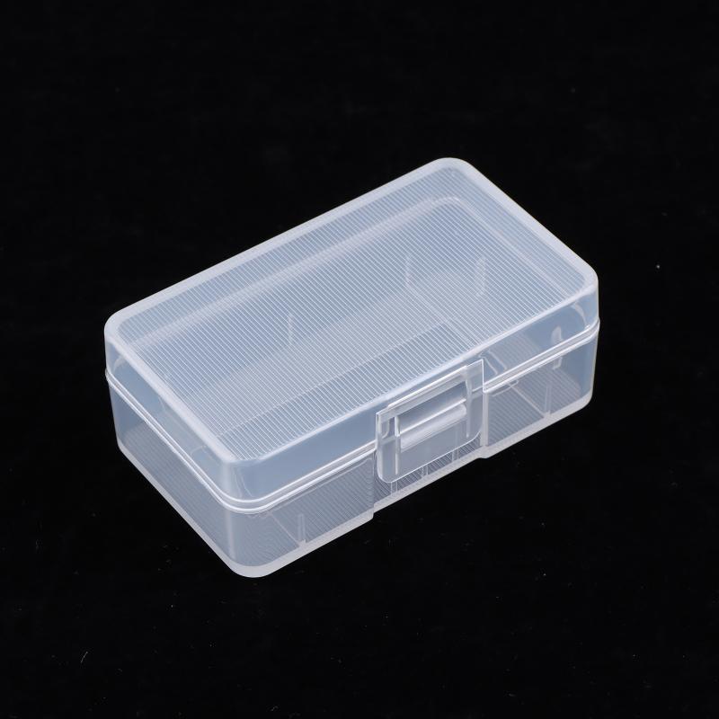 5Pcs 9V Battery Transparent Plastic Storage Box Case Holder Cell Container Multimeter Microphone Toy