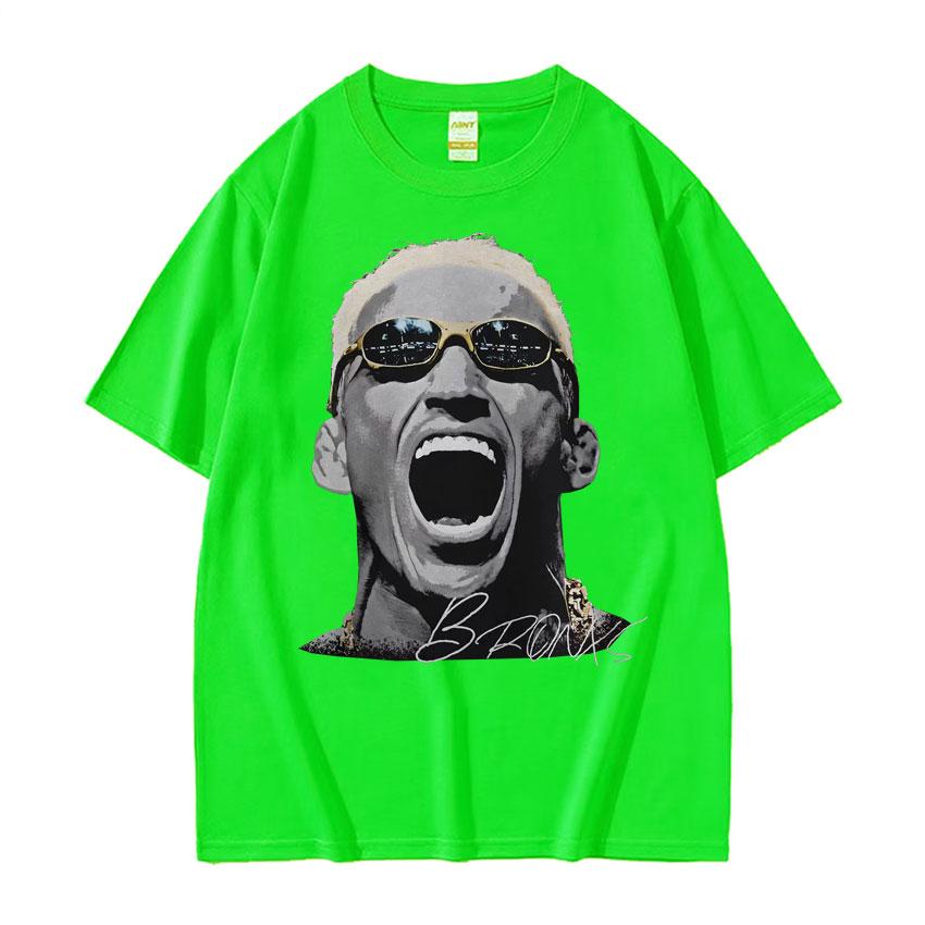 Limited Charles Oliveira Vintage Graphic T Shirt Unisex Fashion Hip Hop Cool Tshirts Unisex High Quality Casual Loose Tshirt Tops