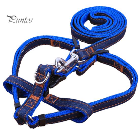 Dog Leash Home Pet Puppy Adjustable Traction Chest Strap Rope Harness Belt Walking Hand