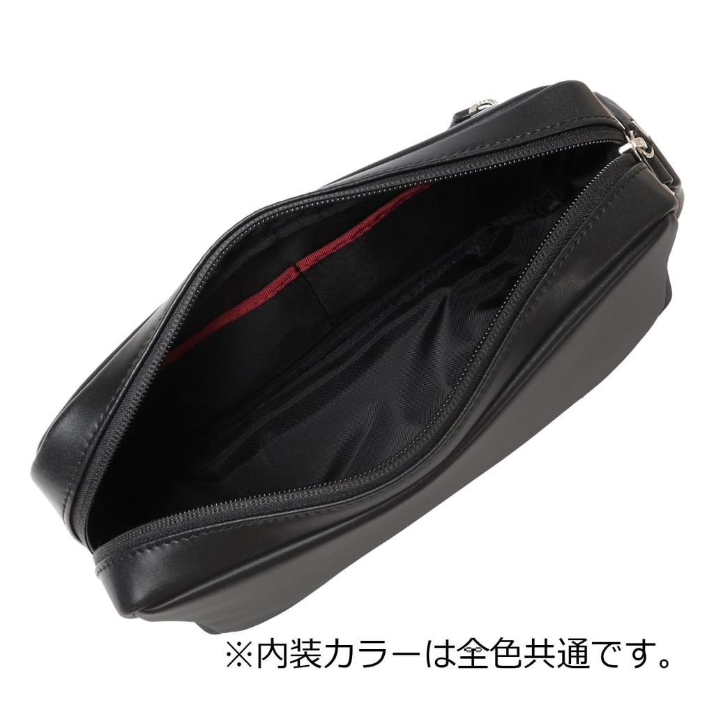 Clutch Second Leather Mini Suitable for Formal Split Navy [TAKEO KIKUCHI] Bag, Bag, Pouch, Bag, Men's 732211, Squall, Water-repellent, Mold-resistant,