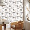 Cats and dots wallpaper for living room and bedroom 50x1000