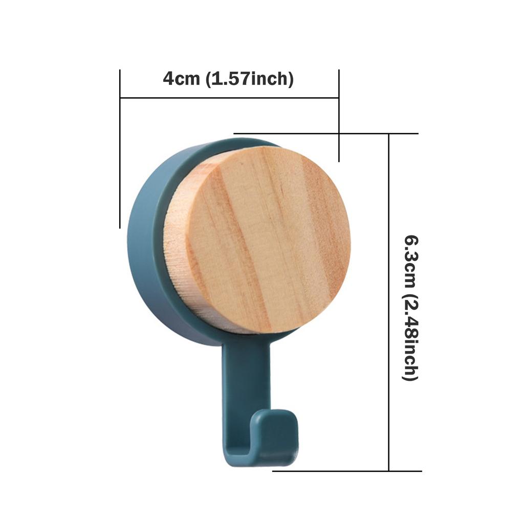 Hat Scarf Storage Organizer Wood Key Holder Strong Key Ring Rack Phone Hooks Clerk Housekeeper Decorative Wall Mounted Hangers