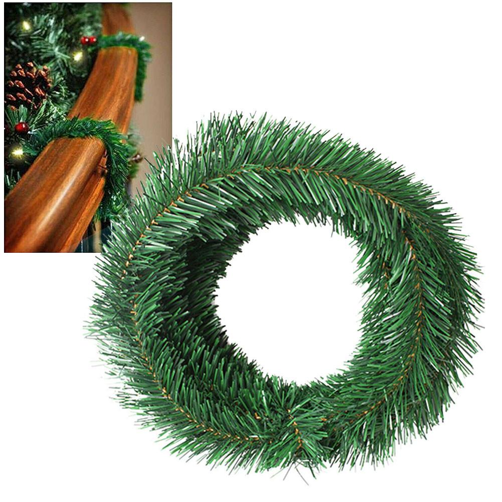 Add Festivewith 5 5m Artificial Pine Green Tree Christmas Garland