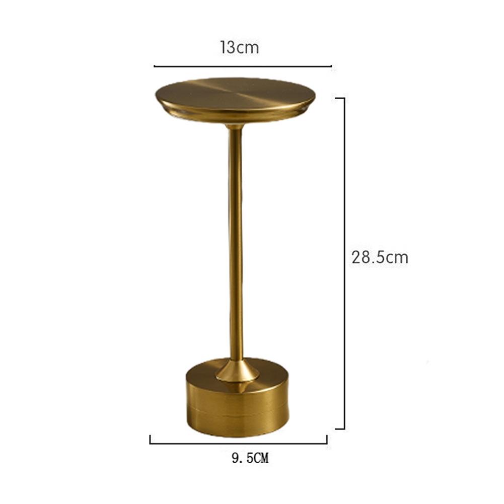 LED Bedside Lamp Rechargeable Battery Touchable Desktop Decor Light Energy Saving Reading Desk Lights Eye Protecting for Bedroom