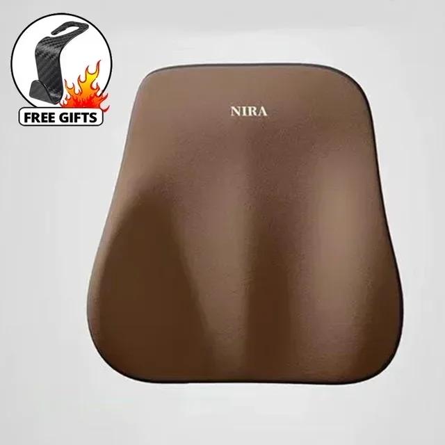 Car Seat Headrest Foam Headrest Lumbar Support Travel Rest Neck Pillow Back Cushion Seat Waist Interior Accessorie Neck Pillow