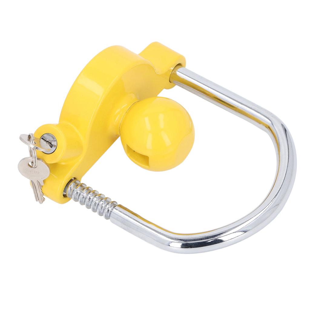 Blokada kulowa haka holowniczego 11 pozycji blokujących Stalowy pręt w kształcie litery U 13 mm Aluminiowy stop Zaczep przyczepy