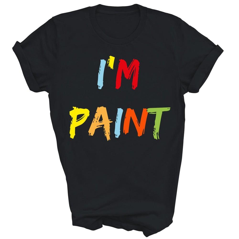 

I Heart Love To Finger Paint Im Paint Cute Couple Unisex Shirt Gift 4XL