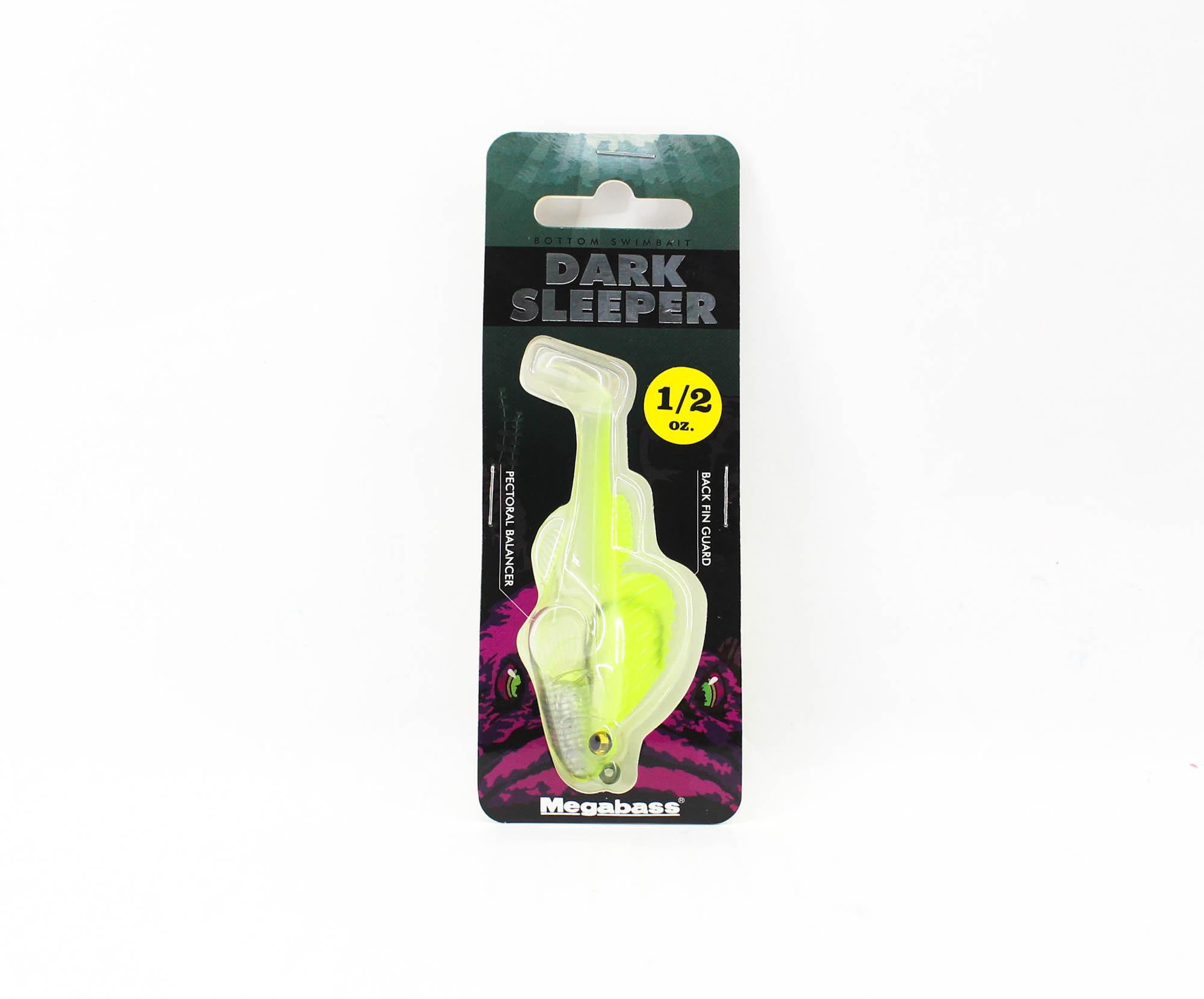 

Megabass Мягкая приманка Dark Sleeper 3 дюйма 1/2 унции Прозрачная карта (7282)