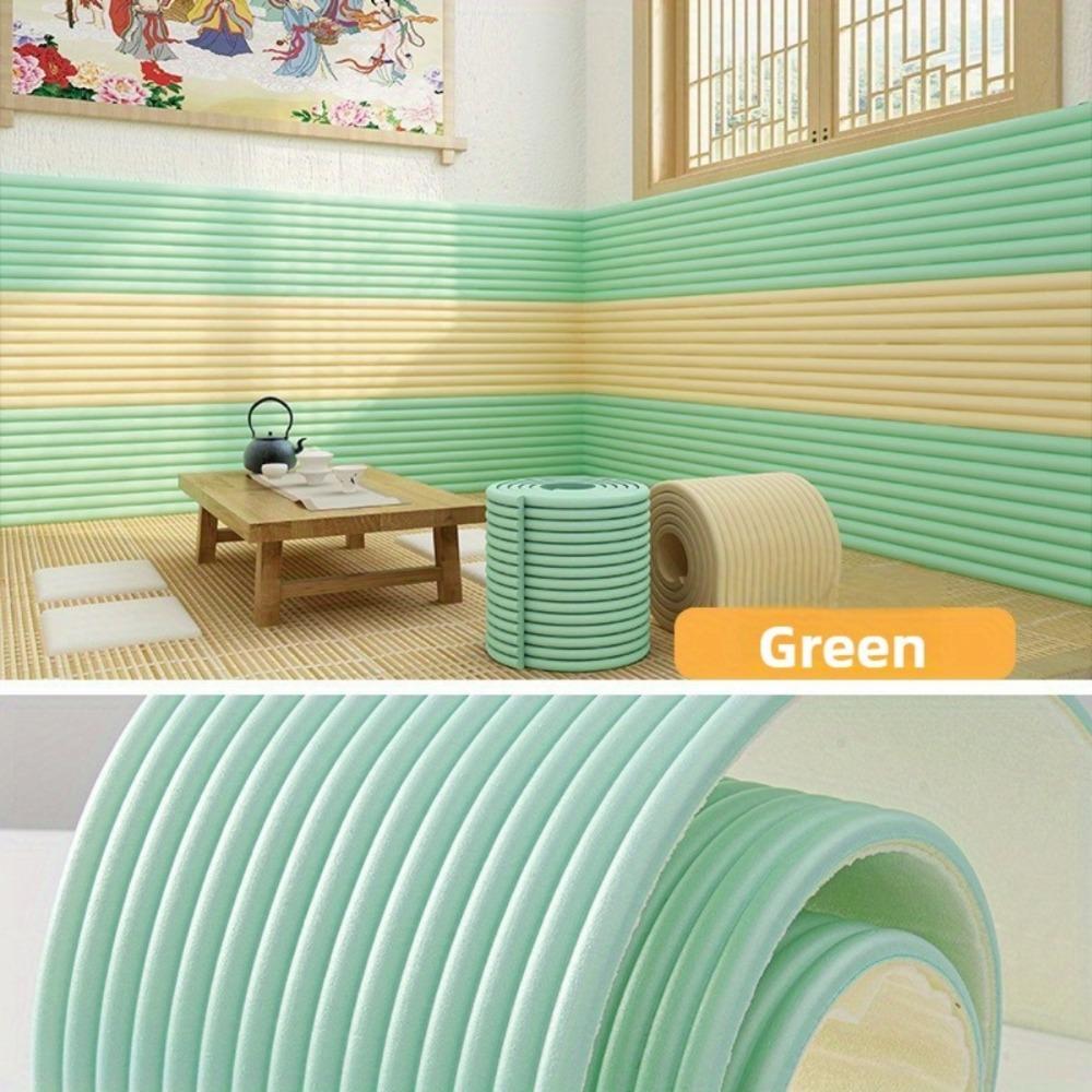 

Защитная кромка для стола для безопасности ребенка 2 м Поролоновый бампер Противоударная подушка для подоконника прикроватной тумбочки 10cm*2m зелёный